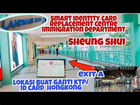 sheung shui smart identity card replacement centre|Annex I Smart Identity Card Replacement Centres.